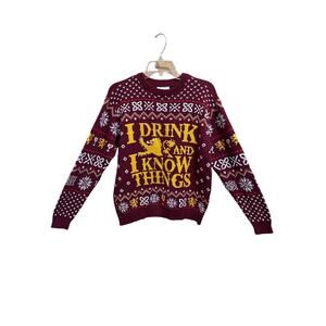 Game of Thrones Christmas Sweater Mens Size Large